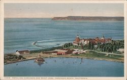 Hotel Del Coronado and Point Loma Postcard