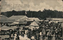 Scene at the Interstate Fair Postcard