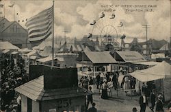 Scene at Inter-State Fair Postcard