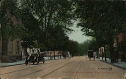 West State Street looking West Trenton, NJ Postcard Postcard Postcard