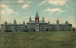 State Insane Asylum Postcard