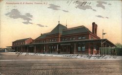 Pennsylvania R.R. Station Postcard