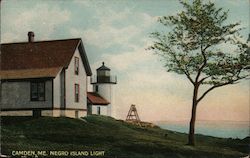 Negro Island Light Postcard