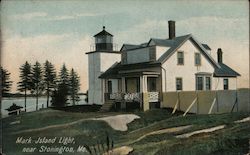 Mark Island Light Postcard