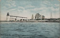 Marshall Point Light Port Clyde, ME Postcard Postcard Postcard