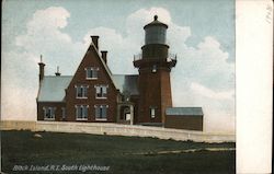 South Lighthouse Postcard