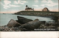 Old Light House Postcard