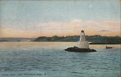 Fuller Rock Light, Providence River Postcard