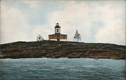 Egg Rock Light, Frenchman Bay Bar Harbor, ME Postcard Postcard Postcard