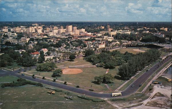 Air View of the Sunshine City St. Petersburg Florida