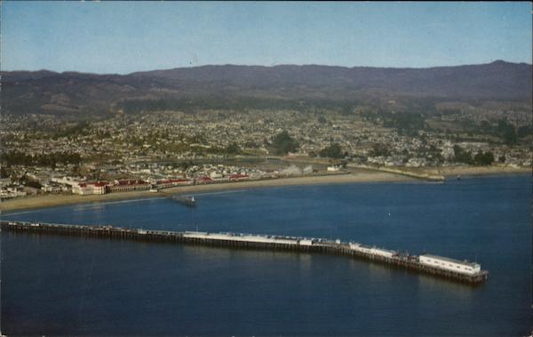 Wharf, Casino and Beach Area Santa Cruz California