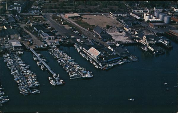 Aerial View of the Rex Marine Center South Norwalk Connecticut