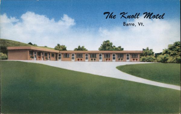 The Knoll Motel Barre Vermont