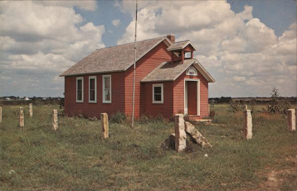 The Little Red School House Beloit Kansas