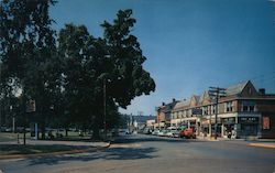 View of Main Street Branford, CT Postcard Postcard Postcard