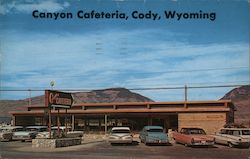 Canyon Cafeteria Cody, WY Postcard Postcard Postcard