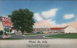 Motel De Ville Postcard