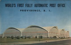 World's First Automatic Post Office Providence, RI Postcard Postcard Postcard