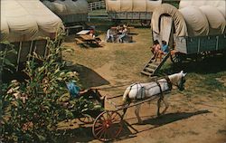 Canyon Meadows American Baptist Conference Center, Covered Wagon Circle Postcard