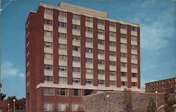 Clark Hall State University College at Cortland Postcard