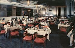 Glass House Restaurant - Broiler Room Postcard