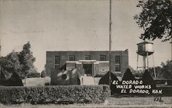 El Dorado Water Works Kansas Postcard Postcard Postcard