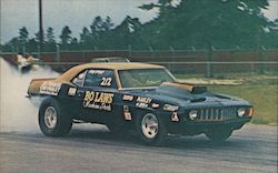 Bo Laws - 1969 Camaro Pro Stock Orlando, FL Johnson Photo Postcard Postcard Postcard