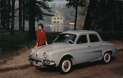 Renault Dauphine Postcard
