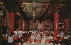 Wo Fat Banquet Dining Room Postcard