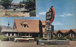 The Country Manor Motor Hotel Postcard