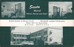 Siesta Motel Postcard