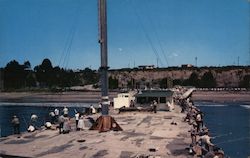 Cement Ship, Seacliff State Park Postcard