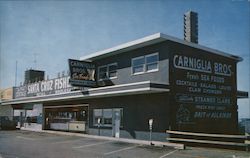 Santa Cruz Fisheries - Carniglia Bros. Postcard