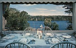 View from Dining Room, Mirror Lake Inn Postcard