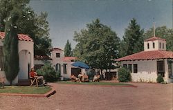 Motel Garberville California Postcard Postcard Postcard