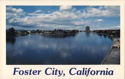 Scenic View Foster City, CA Postcard Postcard Postcard