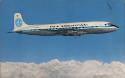 Pan Am's DC-78 Clipper Postcard