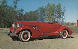 1935 Auburn Boattail Speedster Postcard