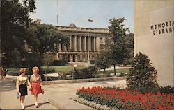 State Historical Society of Wisconsin and University of Wisconsin Lower Campus Postcard