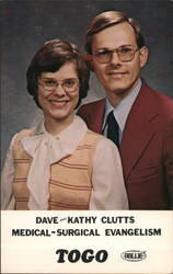 Dave and Kathy Clutts - Medical-Surgical Evangelism Postcard