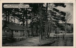 Earl Woodward's Village Bolton Landing, NY Postcard Postcard Postcard