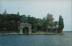 Boldt Castle’s Famous Arch of Honor Postcard