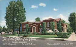 The Little Chapel of the Chimes Funeral Directors Portland, OR Postcard Postcard Postcard