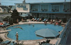 Chateau Bleu Luxury Resort Motel North Wildwood, NJ Postcard Postcard Postcard