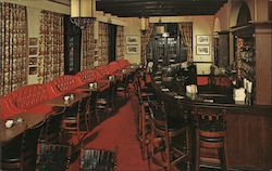 The Meridian Bar, Pickwick Arms Hotel Postcard