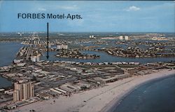 Forbes Motel Treasure Island, FL Postcard Postcard Postcard