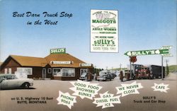 Sully's Truck Stop Postcard