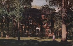 Massachusetts Hall at Bowdain College Postcard