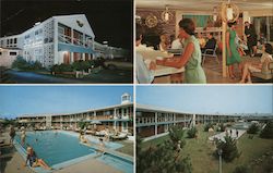 The Village Green Motel Postcard