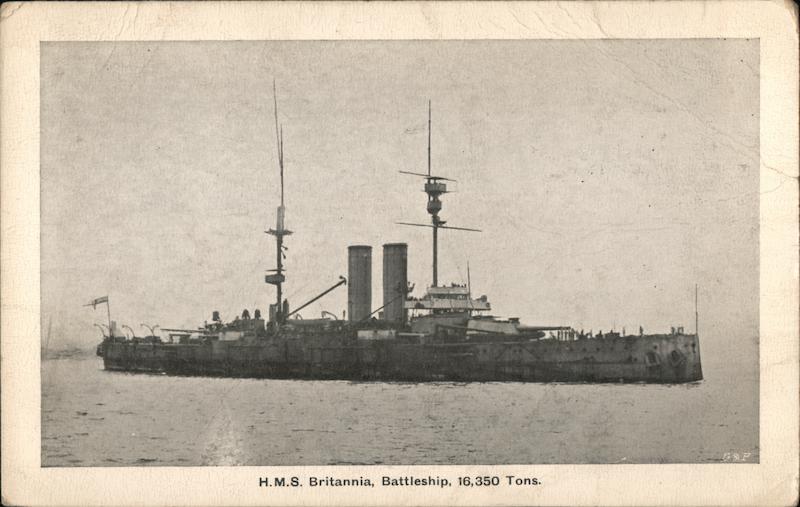 H.M.S. Brittannia Battleship Battleships